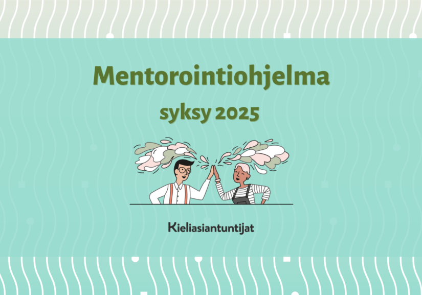 Tulossa syksyllä mentorointiohjelma (Yksikuvainen LinkedIn-mainos)